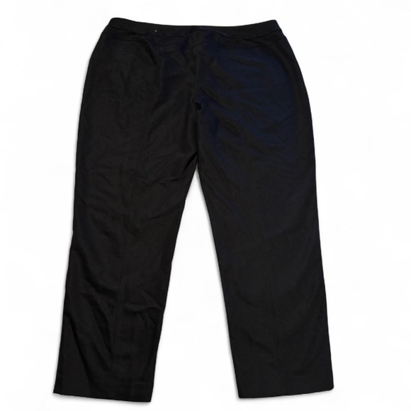 Chico’s So Slimming Pants 3 Ankle Black Stretch Cotton Blend Trousers Workwear - Picture 2 of 7